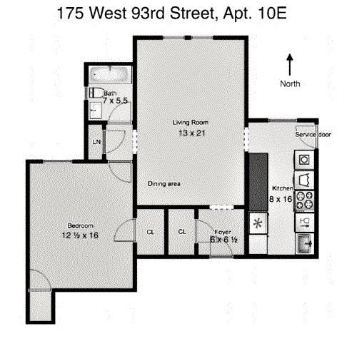 175 West 93rd Street, Unit 10E Manhattan, NY 10025 - Photo 7 of 7