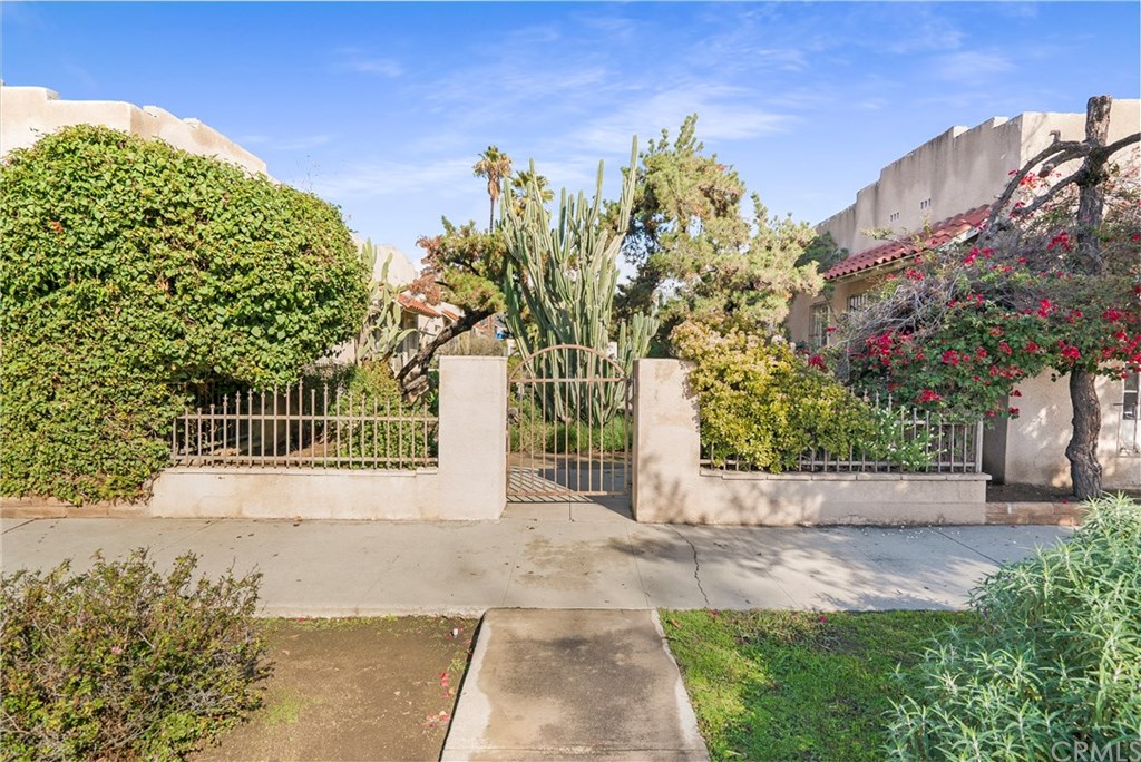 4061 Mission Inn Avenue Riverside, CA 92501 - Photo 3 of 30 The front gate to the courtyard from Mission Inn Avenue