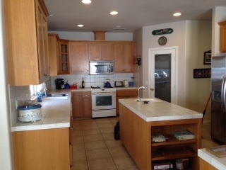 1105 Alpine Heights Road Alpine, CA 91901 - Photo 10 of 25 Island with sink. Large pantry. Counters and cupboards galore.