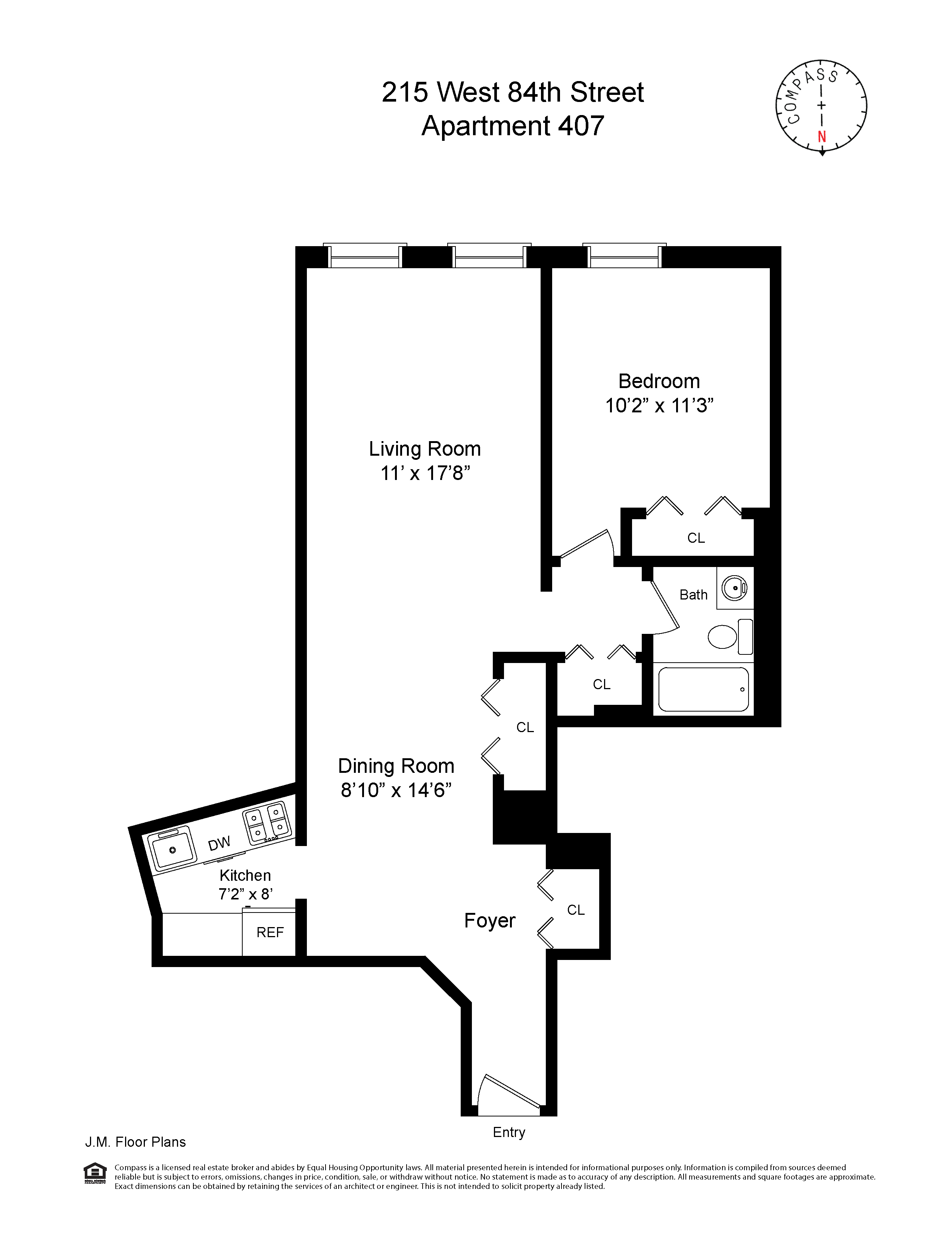 215 West 84th Street, Unit 407 Manhattan, NY 10024 - Photo 7 of 7