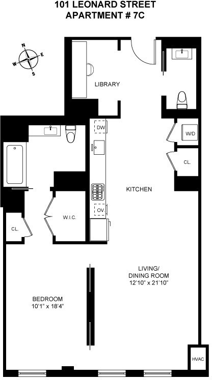 101 Leonard Street, Unit 7C Manhattan, NY 10013 - Photo 10 of 10