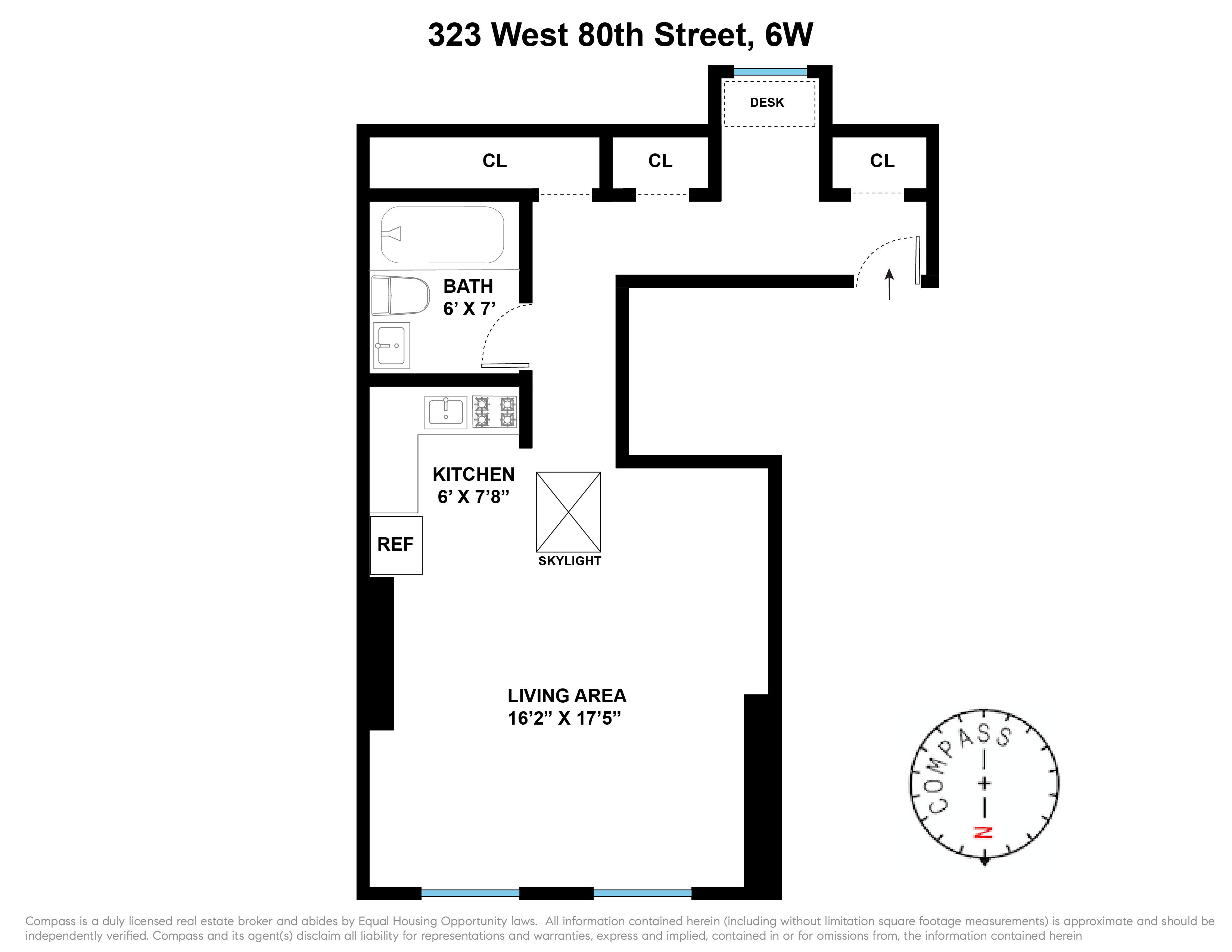 323 West 80th Street, Unit 6W Manhattan, NY 10024 - Photo 8 of 8