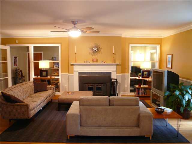 3459 Walnut Grove Road Memphis, TN 38111 - Photo 3 of 12 One view of the living room with fireplace, looking into the office beyond. Notice the open feeling.