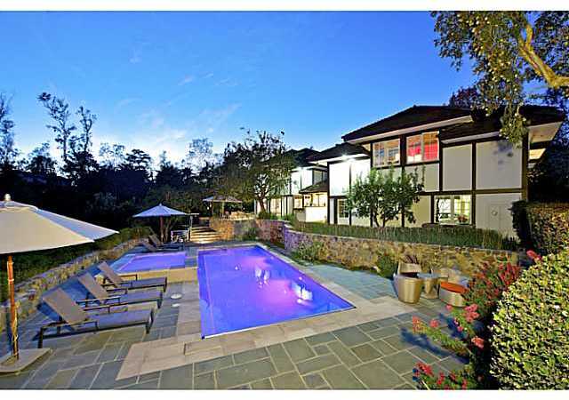 6003 La Flecha Rancho Santa Fe, CA 92067 - Photo 2 of 15 The pool is always warm. Outdoor speaker systems and a Wolfe BBQ keep you ready for your entertaining adventures