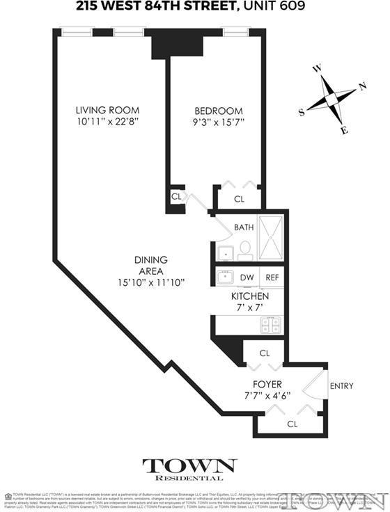 215 West 84th Street, Unit 609 Manhattan, NY 10024 - Photo 7 of 7