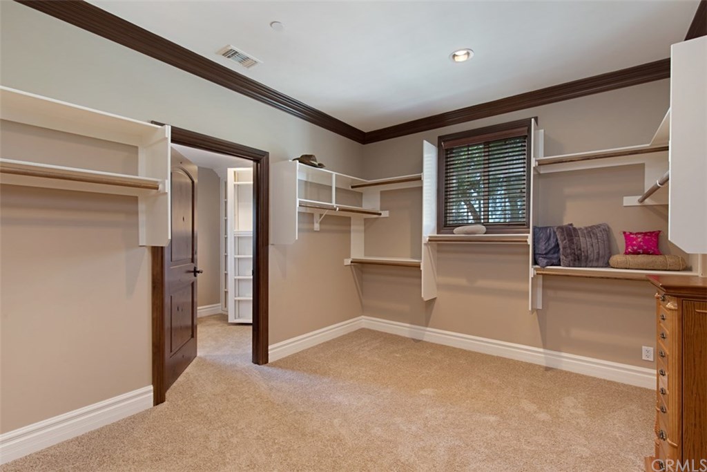 1640 Hillside Avenue Norco, CA 92860 - Photo 43 of 75 Main master bedroom walk in closet with additional interior closet