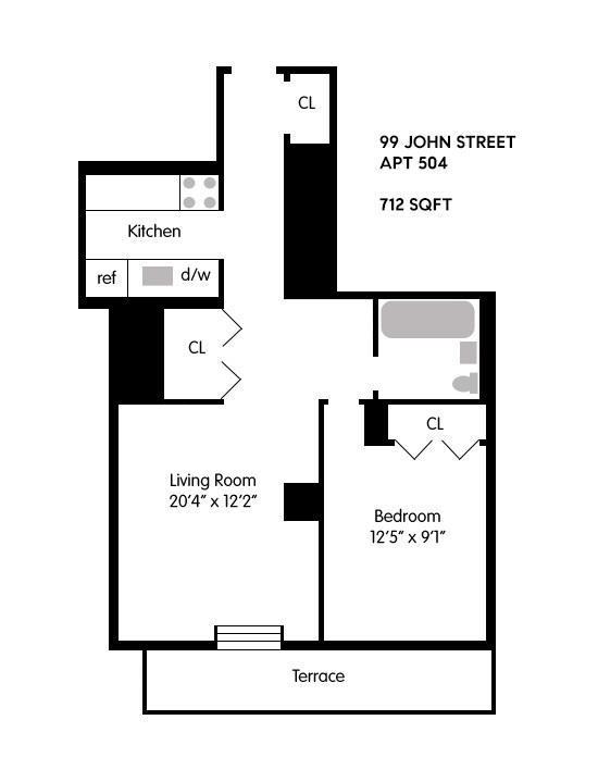 99 John Street, Unit 504 Manhattan, NY 10038 - Photo 15 of 15