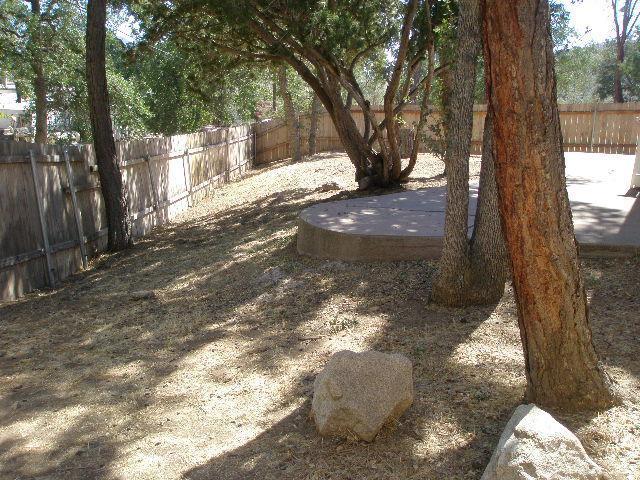 325 Evans Road Wofford Heights, CA 93285 - Photo 10 of 14 Backyard