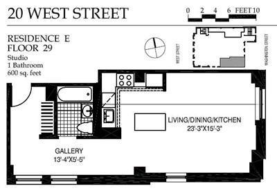 20 West Street, Unit 29E Manhattan, NY 10004 - Photo 10 of 10