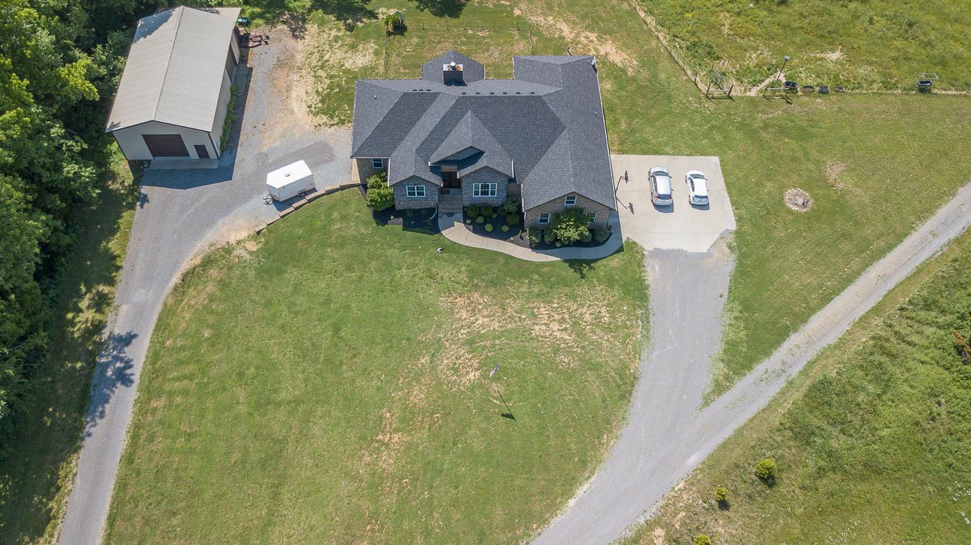 2780 Canoe Branch Road Lebanon, TN 37087 - Photo 3 of 40 Aerial view of home and shop