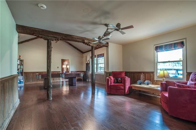 2147 Osburn Road Arrington, TN 37014 - Photo 26 of 30 Playroom features media area and large vaulted room currently being used as a pool room.