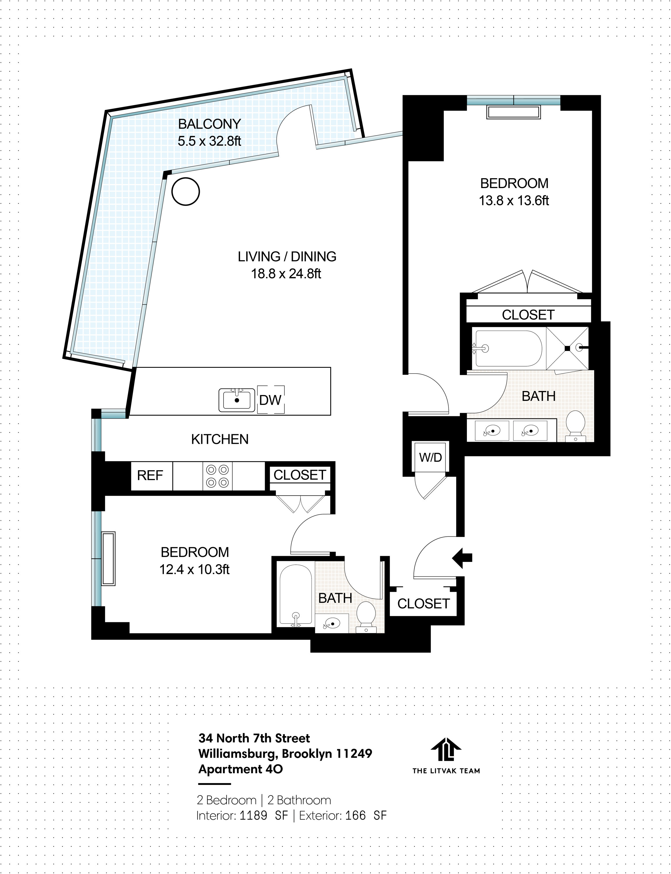 34 North 7th Street, Unit 4O Brooklyn, NY 11249 - Photo 9 of 20