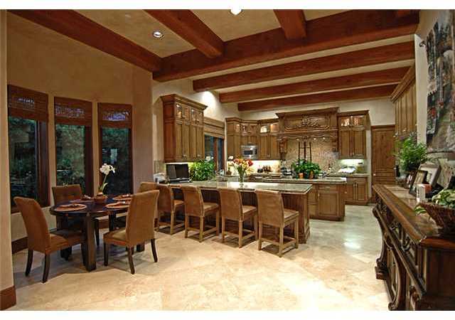 6890 St Andrews Road Rancho Santa Fe, CA 92067 - Photo 4 of 15 Informal breakfast area with chef's kitchen.