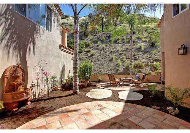 14650 Twin Peaks Road Poway, CA 92064 - Photo 17 of 22 Courtyard is perfect for entertaining and located in the center of the home.