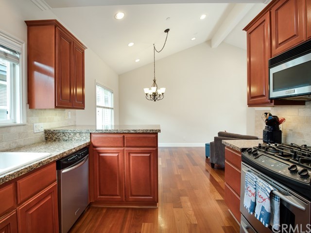 2302 Grant Avenue, Unit 2 Redondo Beach, CA 90278 - Photo 16 of 29 Chef’s kitchen that features stainless steel appliances