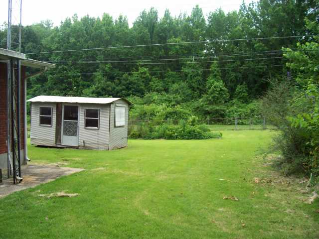 4287 Hillbrook Road Memphis, TN 38109 - Photo 11 of 12 Backyard with workshop