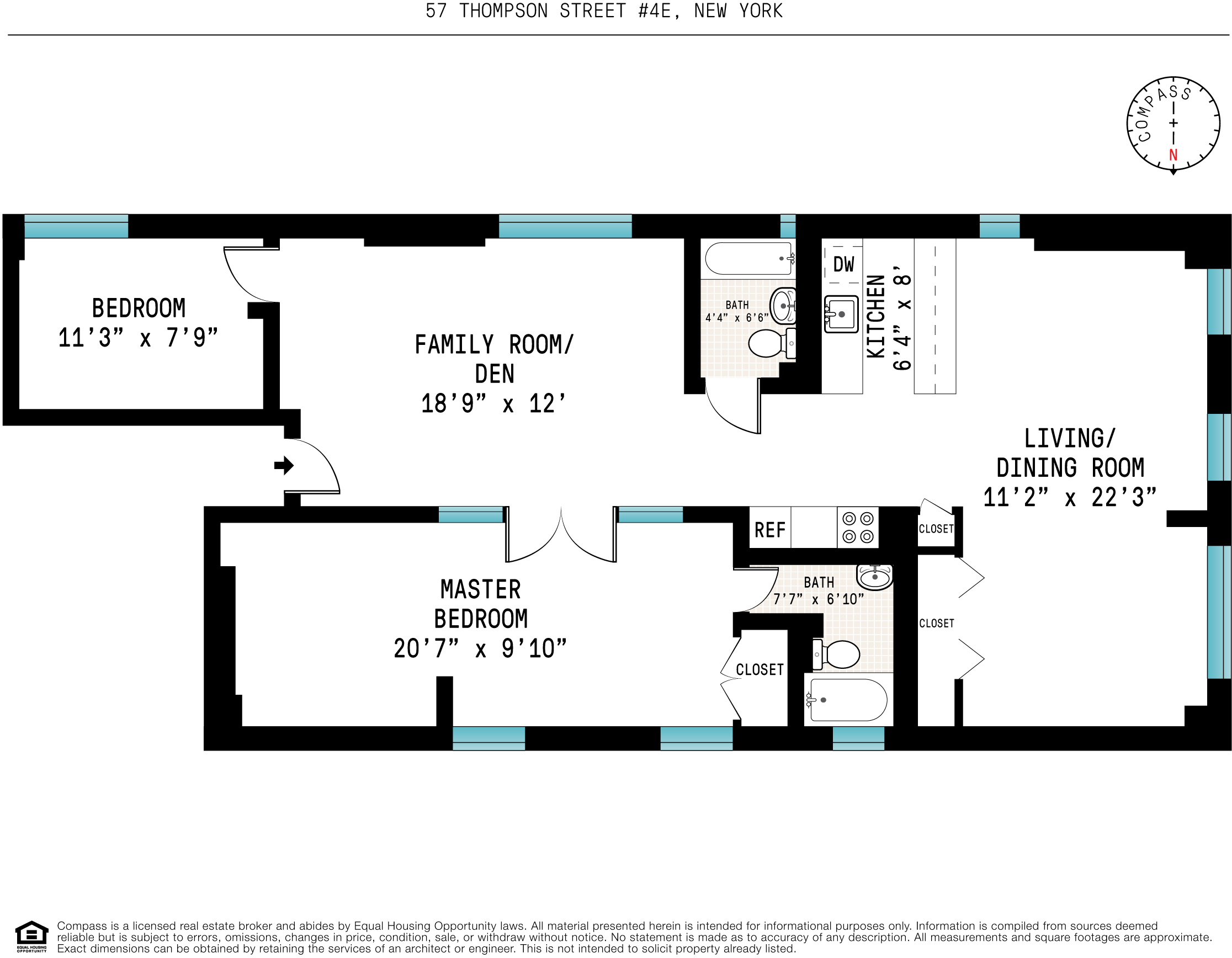 57 Thompson Street, Unit 4E Manhattan, NY 10012 - Photo 8 of 8