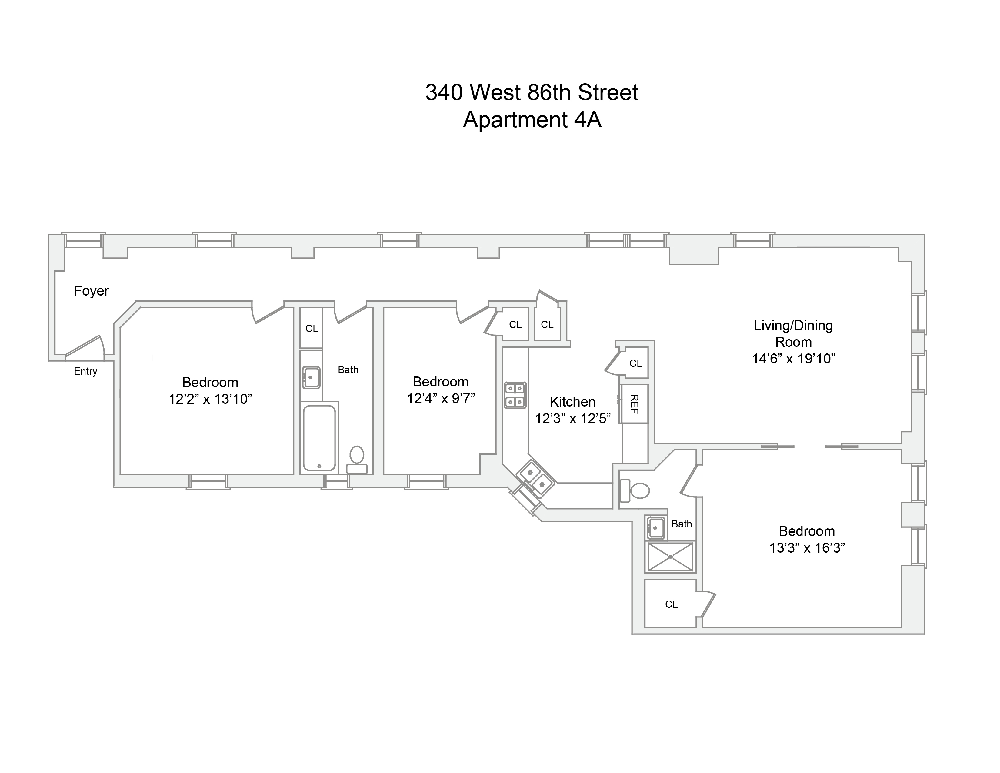 340 West 86th Street, Unit 4A Manhattan, NY 10024 - Photo 13 of 13