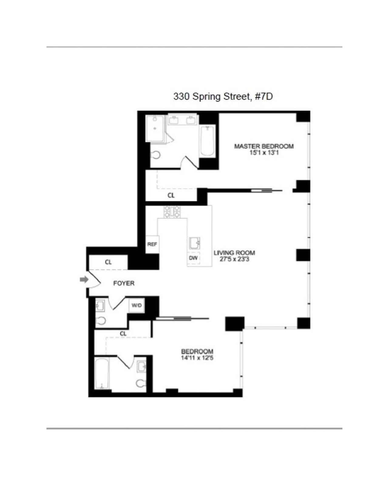 330 Spring Street, Unit 7D Manhattan, NY 10013 - Photo 5 of 5