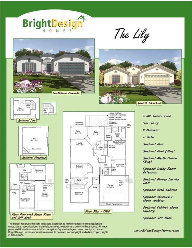 9008 Rockhampton Drive Bakersfield, CA 93313 - Photo 6 of 6 This home has 2010 square foot with the bonus room option as 5th bedroom and extended living area added to it. It will be ready to move into end of February.