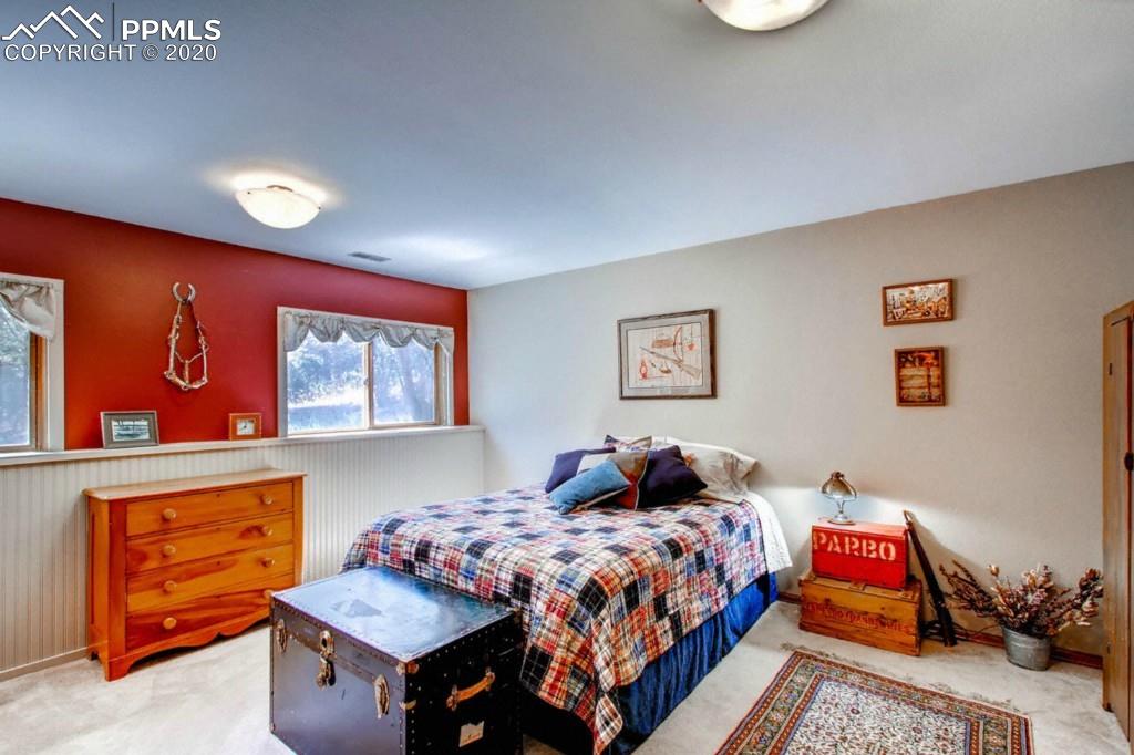 3210 Arena Road Colorado Springs, CO 80921 - Photo 23 of 30 Lower level bedroom - light and bright!