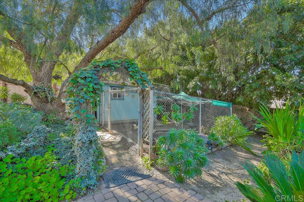 1606 Joshua Tree Lane Fallbrook, CA 92028 - Photo 23 of 25 Country living allows you a chicken coop!