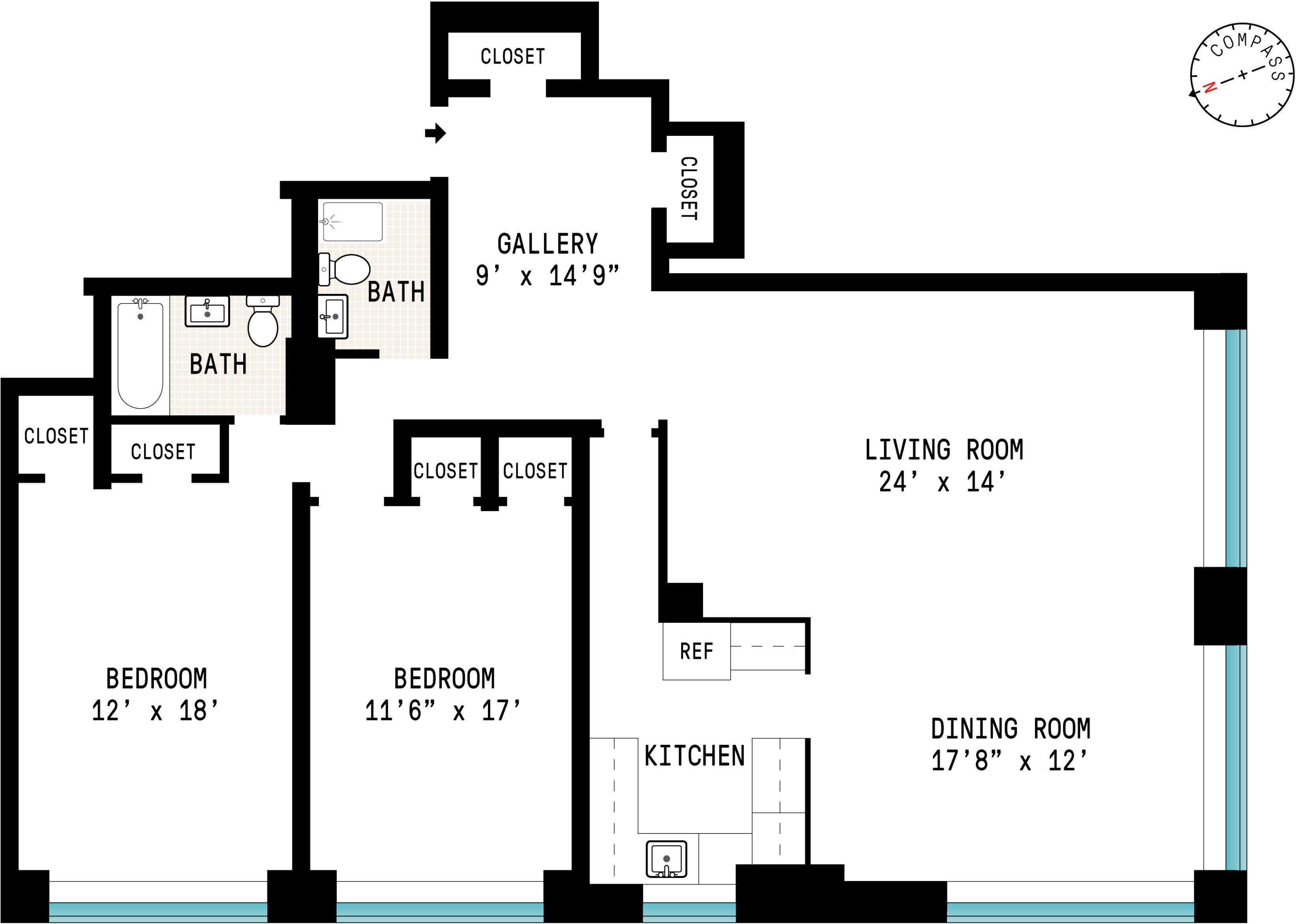 25 Sutton Place South, Unit 5P Manhattan, NY 10022 - Photo 14 of 14