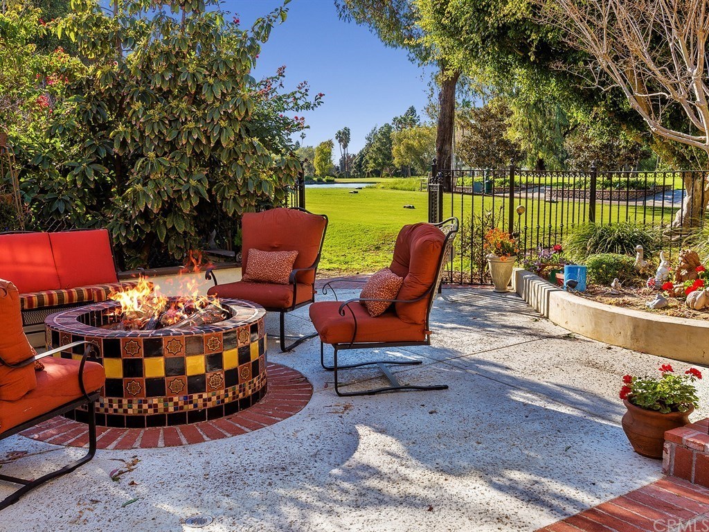 1773 Bahama Place Costa Mesa, CA 92626 - Photo 6 of 20 Private fire pit with direct course access.