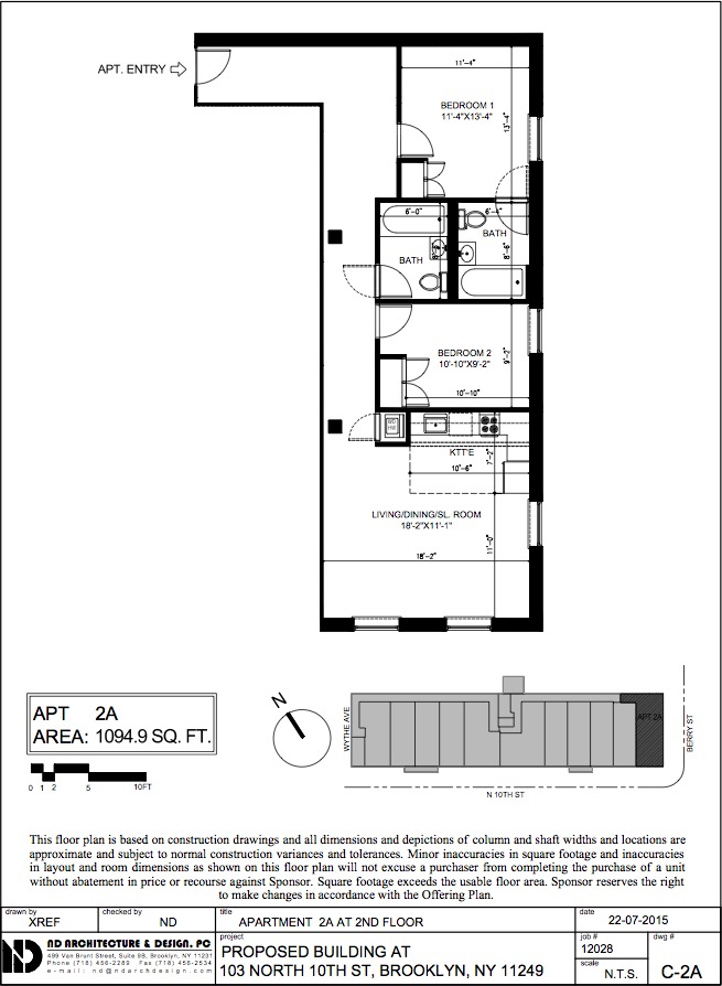 60 Berry Street, Unit 2A Brooklyn, NY 11249 - Photo 12 of 12