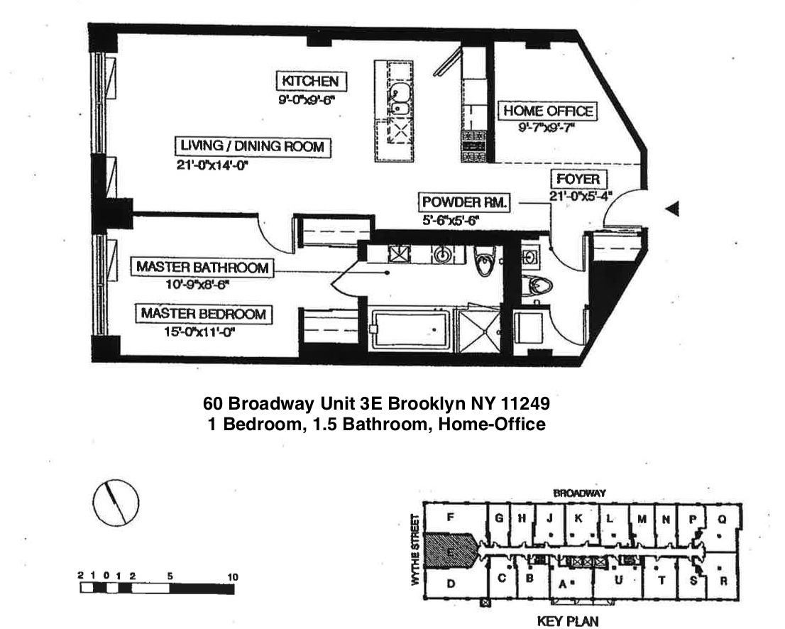 60 Broadway, Unit LOFT 3E Brooklyn, NY 11249 - Photo 11 of 11 Gallery Image 11