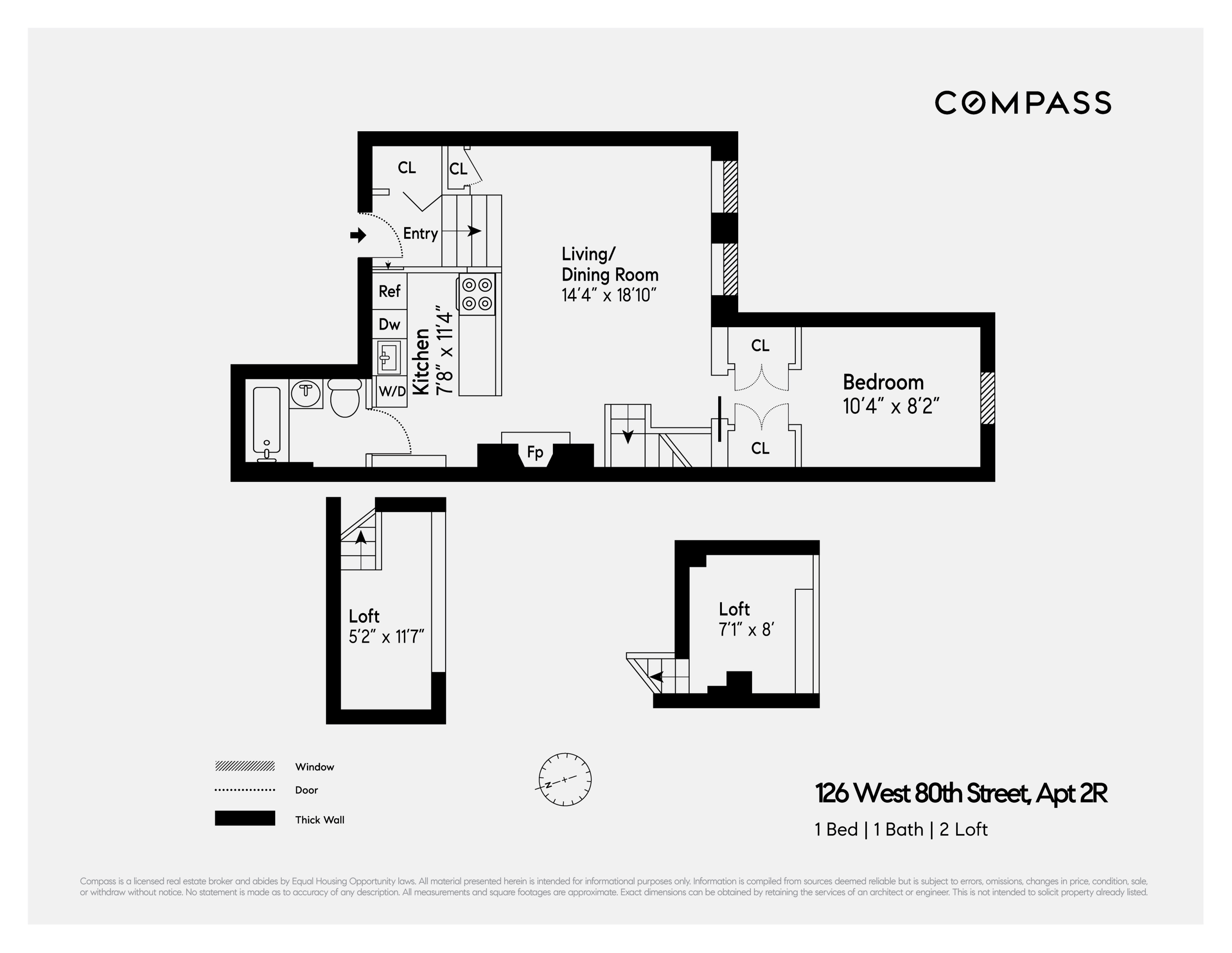 126 West 80th Street, Unit 2R Manhattan, NY 10024 - Photo 7 of 8