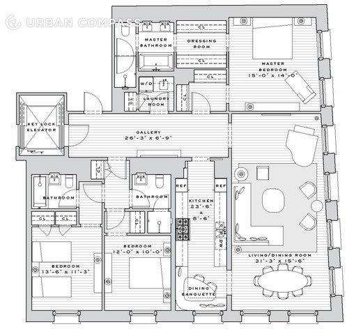 7 Harrison Street, Unit 6N Manhattan, NY 10013 - Photo 11 of 11