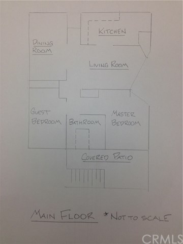 34096 El Contento Dana Point, CA 92629 - Photo 43 of 43 Note: Sketch for reference only of first floor plan.