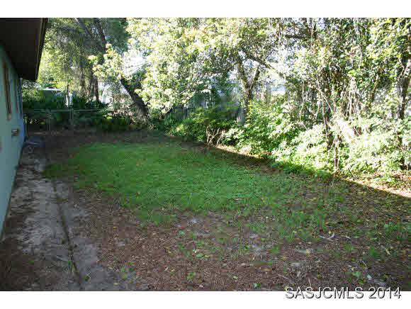 308 Lobelia Road St. Augustine, FL 32086 - Photo 9 of 10 Backyard