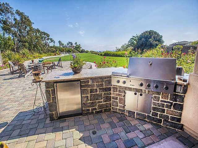 1223 Crestview Drive Cardiff-by-the-Sea, CA 92007 - Photo 19 of 25 Built in Grill w/ Ocean Views