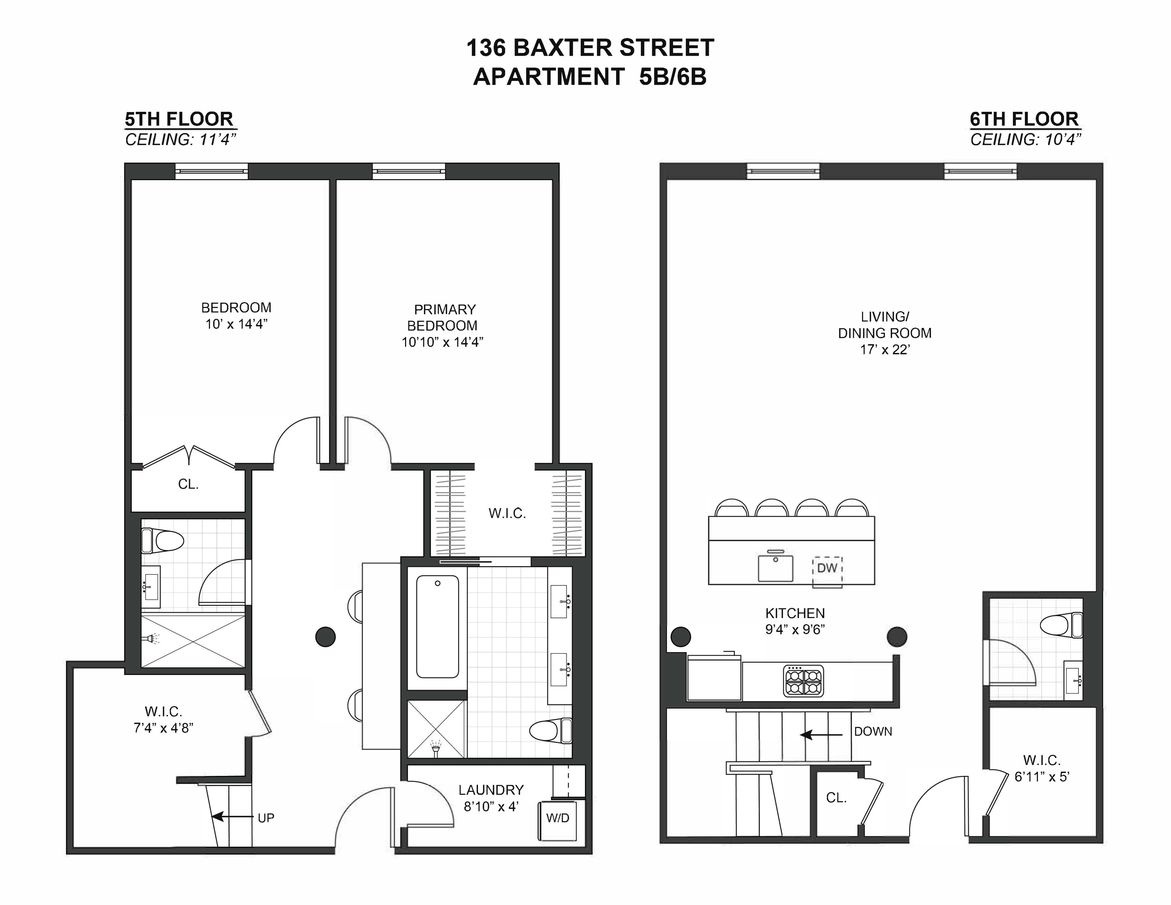 136 Baxter Street, Unit 5B/6B Manhattan, NY 10013 - Photo 16 of 16