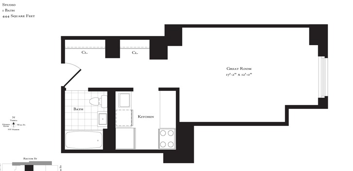 88 Greenwich Street, Unit 3203 Manhattan, NY 10006 - Photo 5 of 5