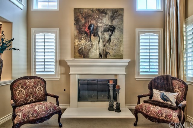 2148 Sageleaf Circle Corona, CA 92882 - Photo 35 of 74 Up close view of the fireplace in the living room.