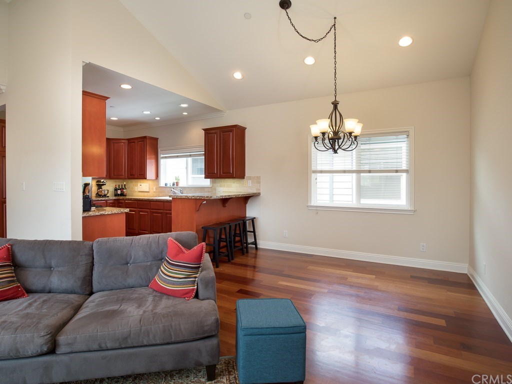2302 Grant Avenue, Unit 2 Redondo Beach, CA 90278 - Photo 12 of 29 Dining room, Brazilian cherry hardwood flooring leads you to the upper level living area