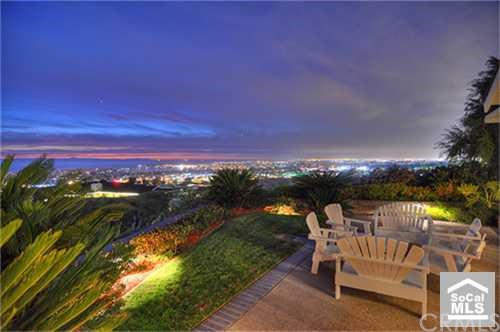 2711 Ebbtide Road Corona del Mar, CA 92625 - Photo 1 of 1 Night View from Patio