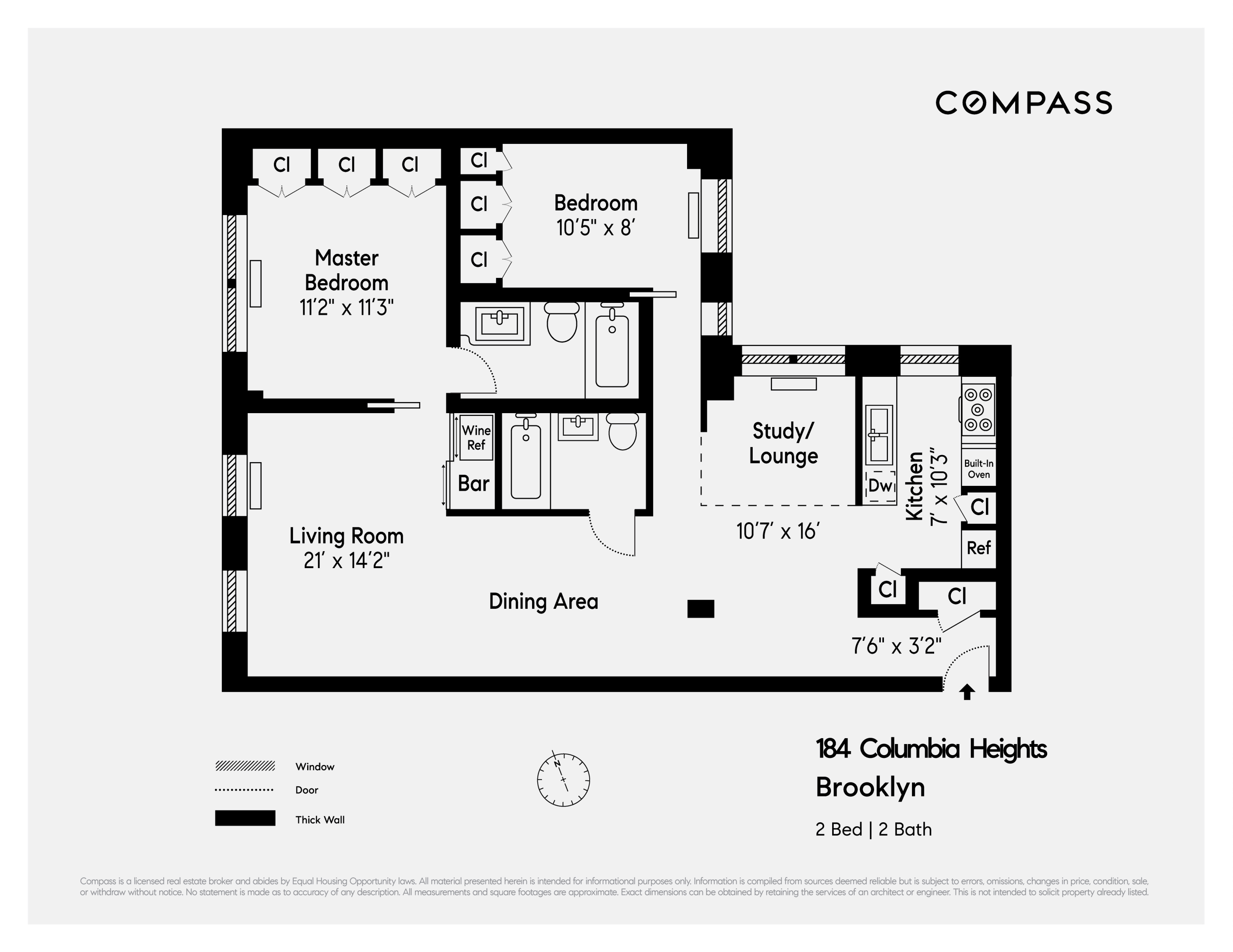 184 Columbia Heights, Unit 1D Brooklyn, NY 11201 - Photo 15 of 15