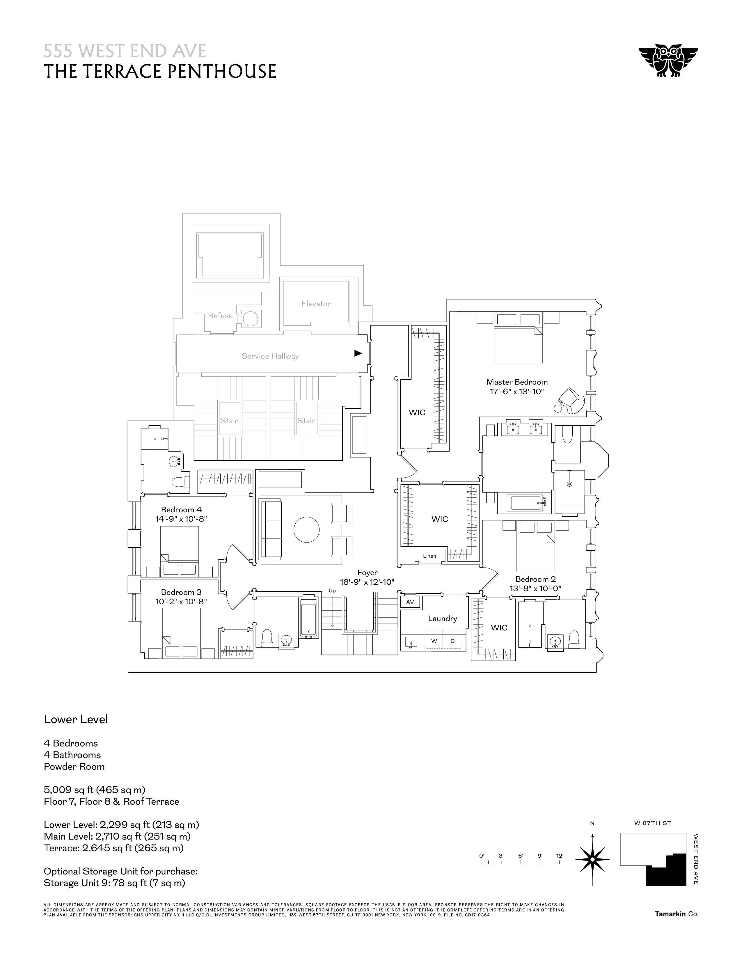 555 West End Avenue, Unit The Terrace Penthouse Manhattan, NY 10024 - Photo 25 of 26