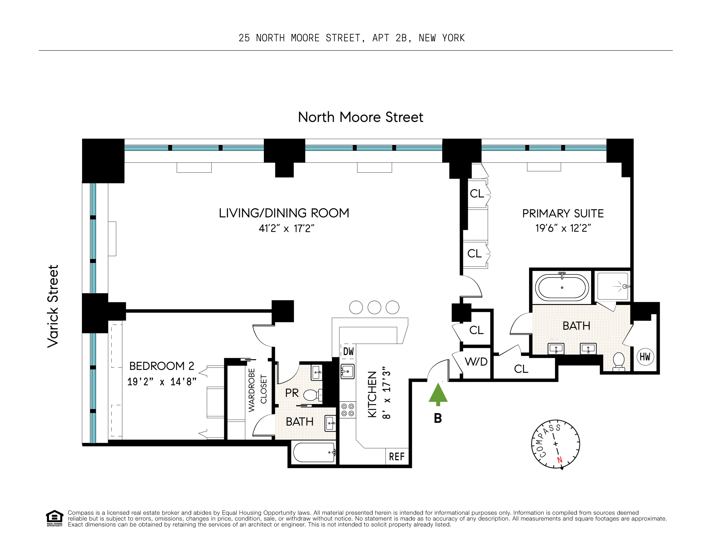 25 North Moore Street, Unit 2B Manhattan, NY 10013 - Photo 21 of 22