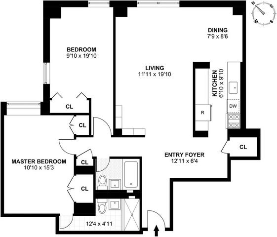 $795,000 | 191 Willoughby Street, Unit 9M | Downtown Brooklyn