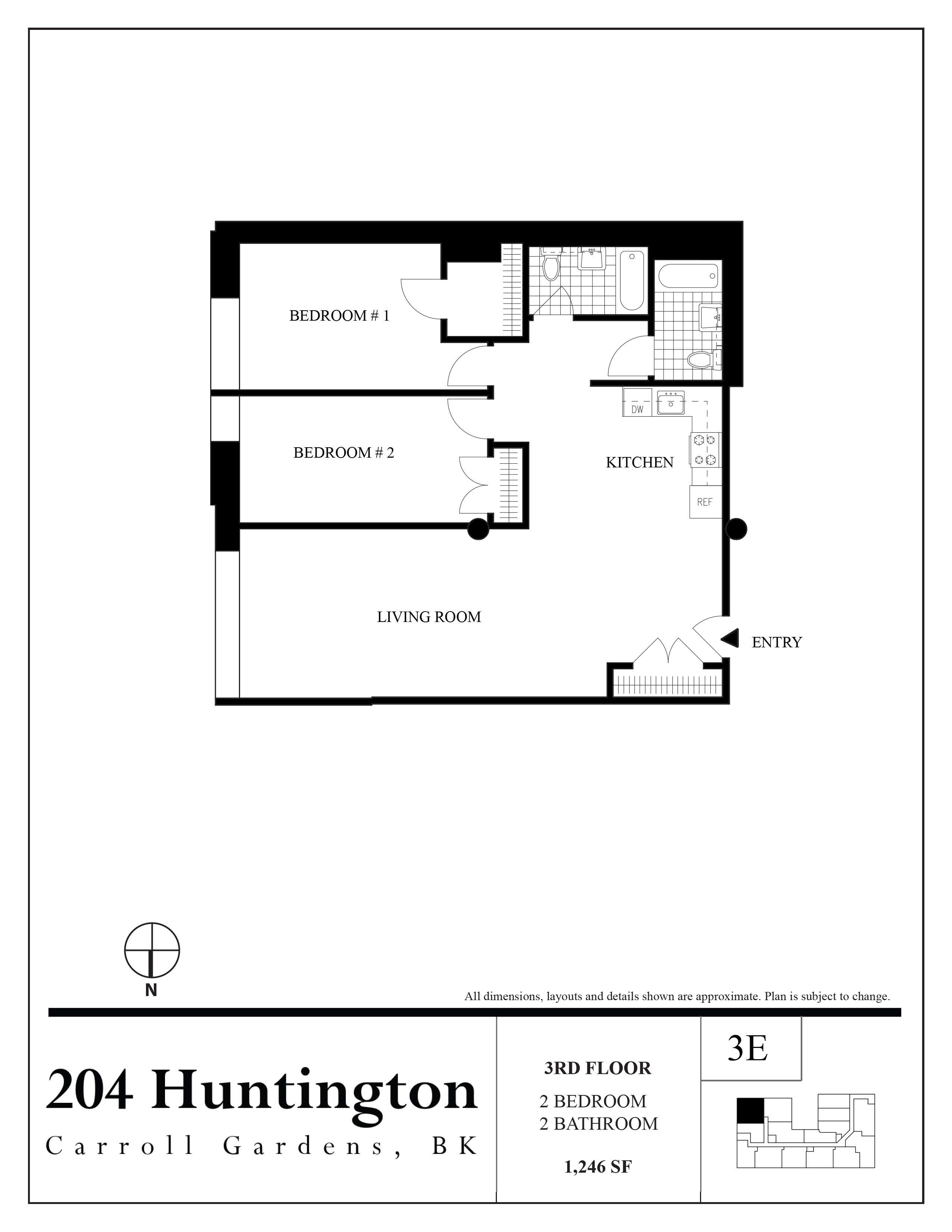 204 Huntington Street, Unit 3E Brooklyn, NY 11231 - Photo 5 of 5