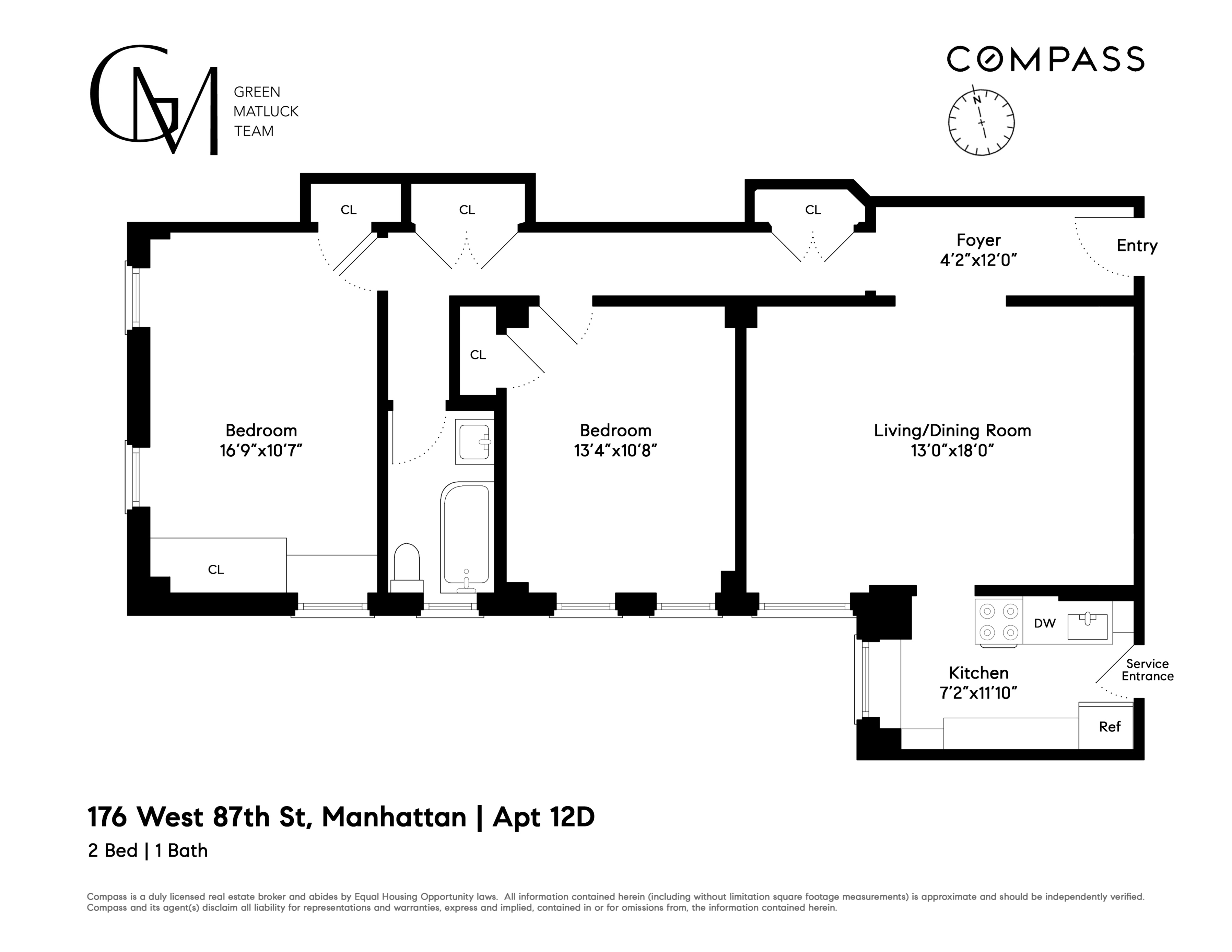 176 West 87th Street, Unit 12D Manhattan, NY 10024 - Photo 9 of 9