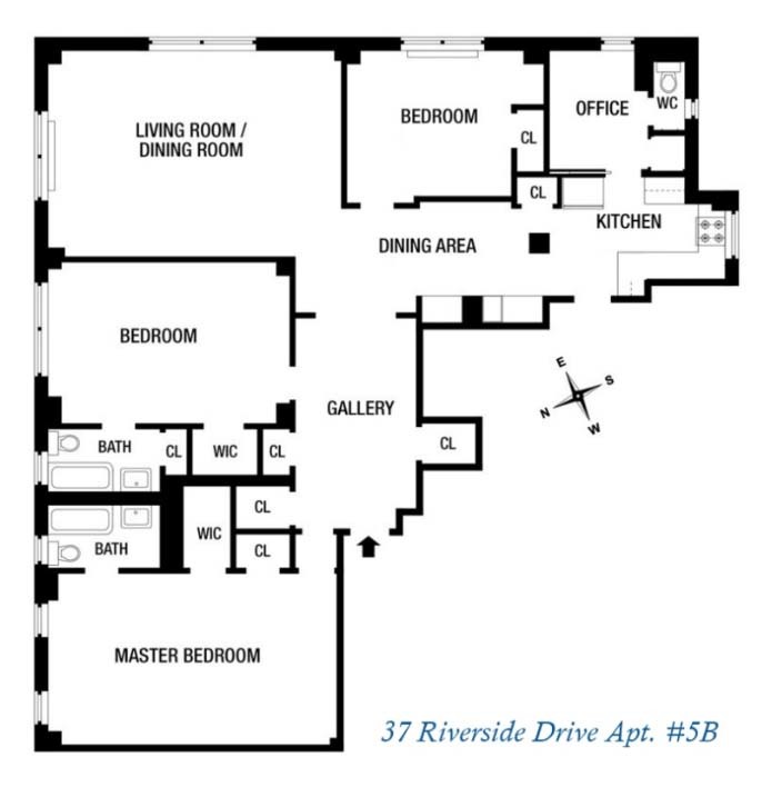 37 Riverside Drive, Unit 5B Manhattan, NY 10023 - Photo 9 of 9