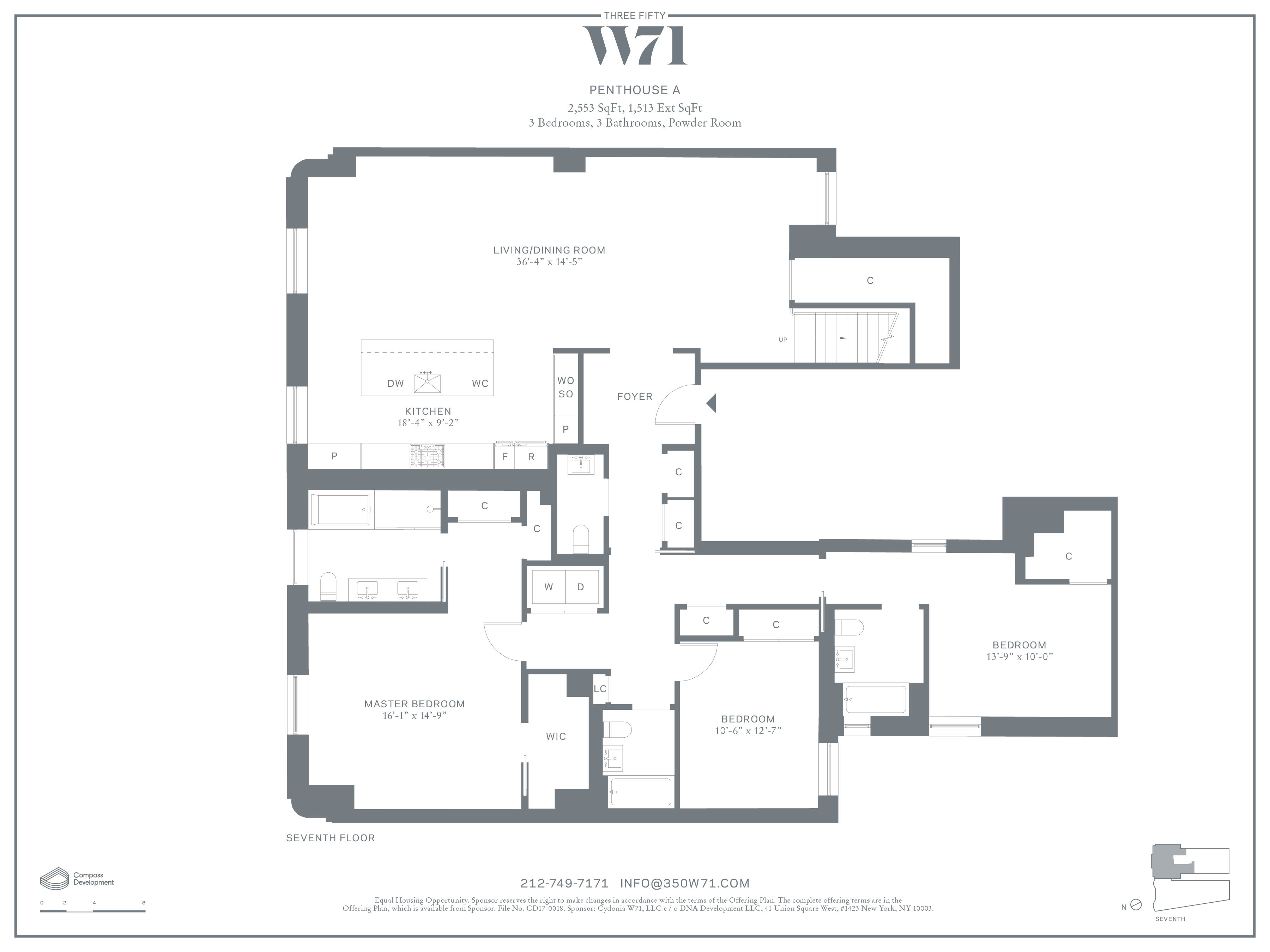 350 West 71st Street, Unit PHA Manhattan, NY 10023 - Photo 18 of 19