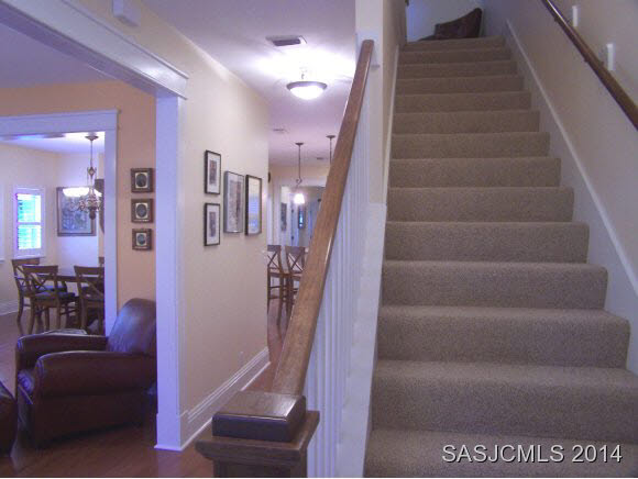 21 Casanova Road St. Augustine, FL 32080 - Photo 13 of 24 Newer Carpet on Stairs and Up