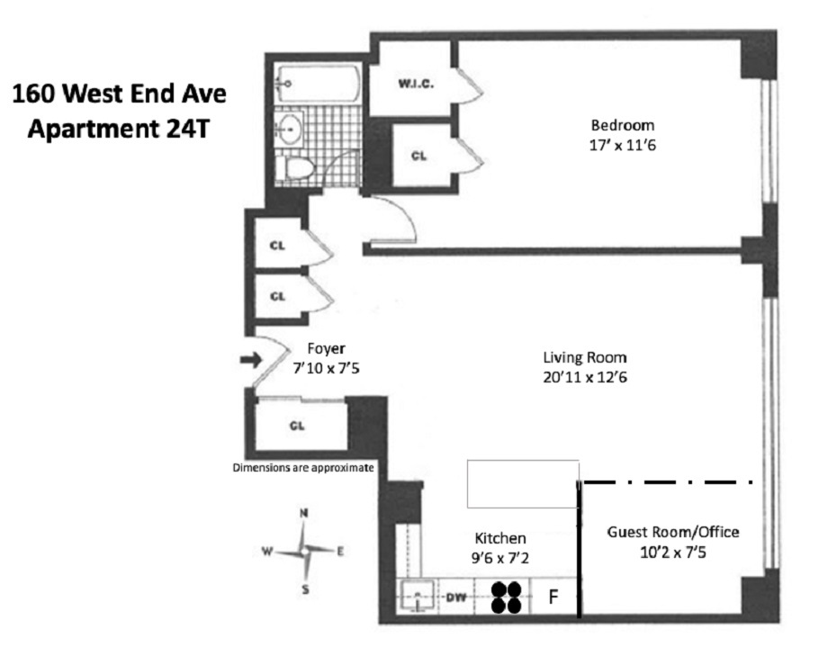 160 West End Avenue, Unit 24T Manhattan, NY 10023 - Photo 6 of 6